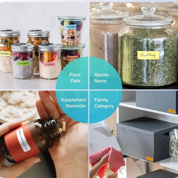 Nimbot Label Maker Printer Model D11‎ Wireless Bluetooth Sticker W/Roll Black 5” - Picture 14 of 14